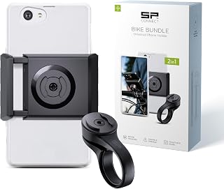 SP Connect Bike Bundle | SPC+ Universal Phone Holder | Handyhalter für Fahrradlenker | Mountainbike Rennrad Handy Halterung