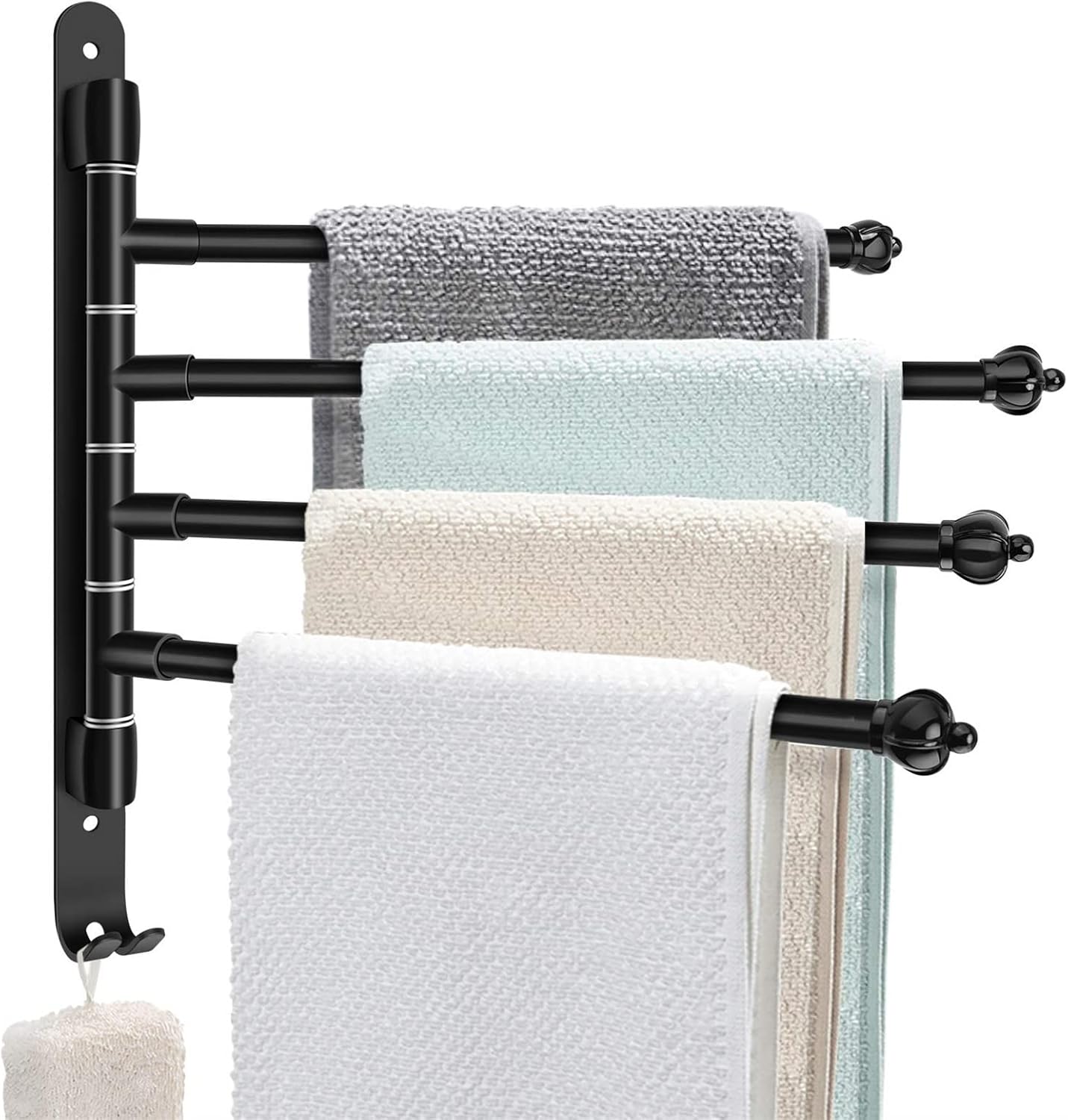 Door Hinge Towel Rack,【Upgrade】 Thicken Toalleros para