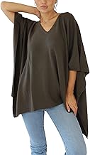 Win's Poncho en cachemire - Fabriqué en Italie