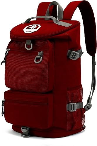 Miniatura 121 de Bolsa de lona para gimnasio, 4 vías, impermeable, con compartimento para zapatos, para viajes, deporte, senderismo, laptop, Cielo estrellado