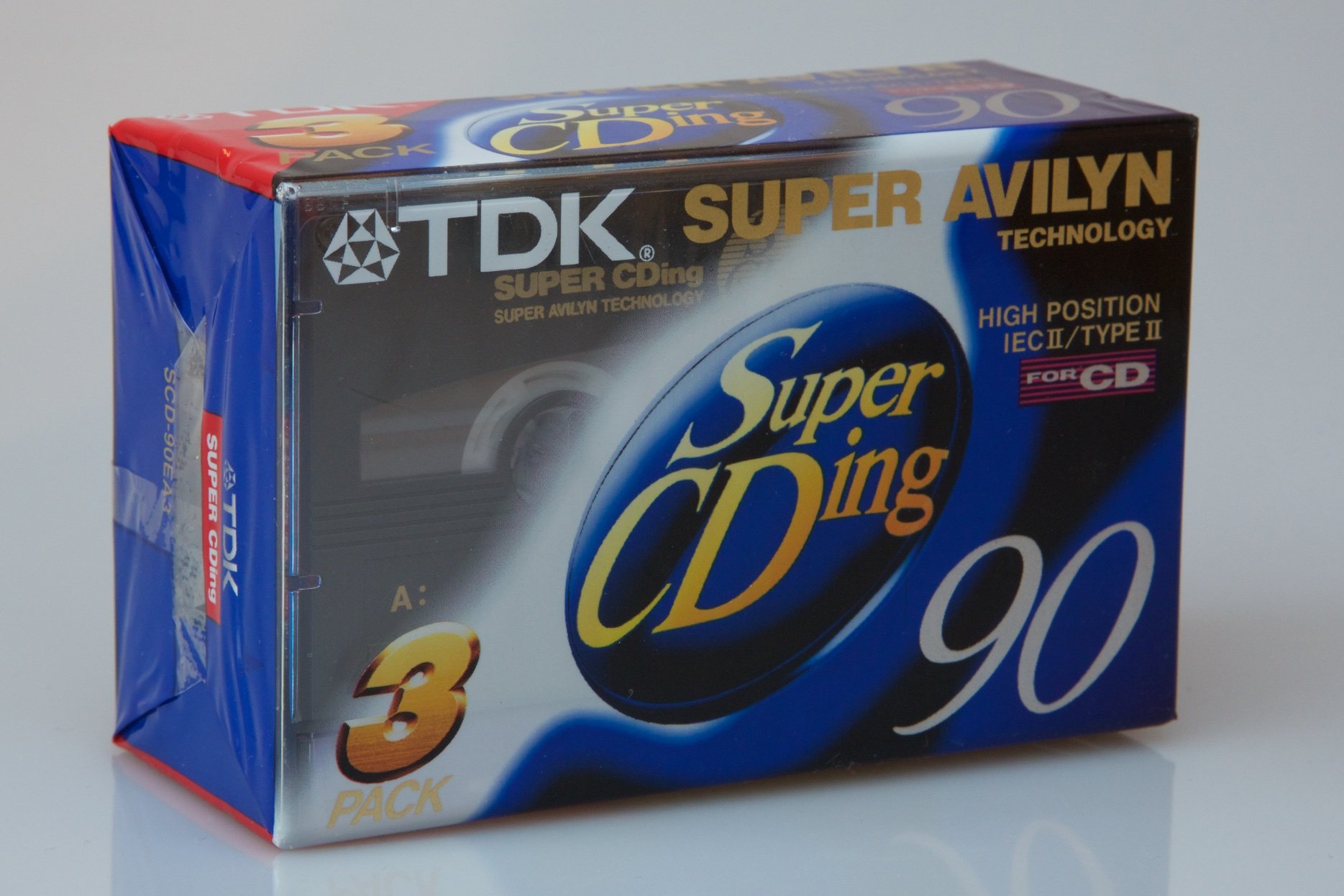 TDK Super CDing Leerkassetten - 3er Pack