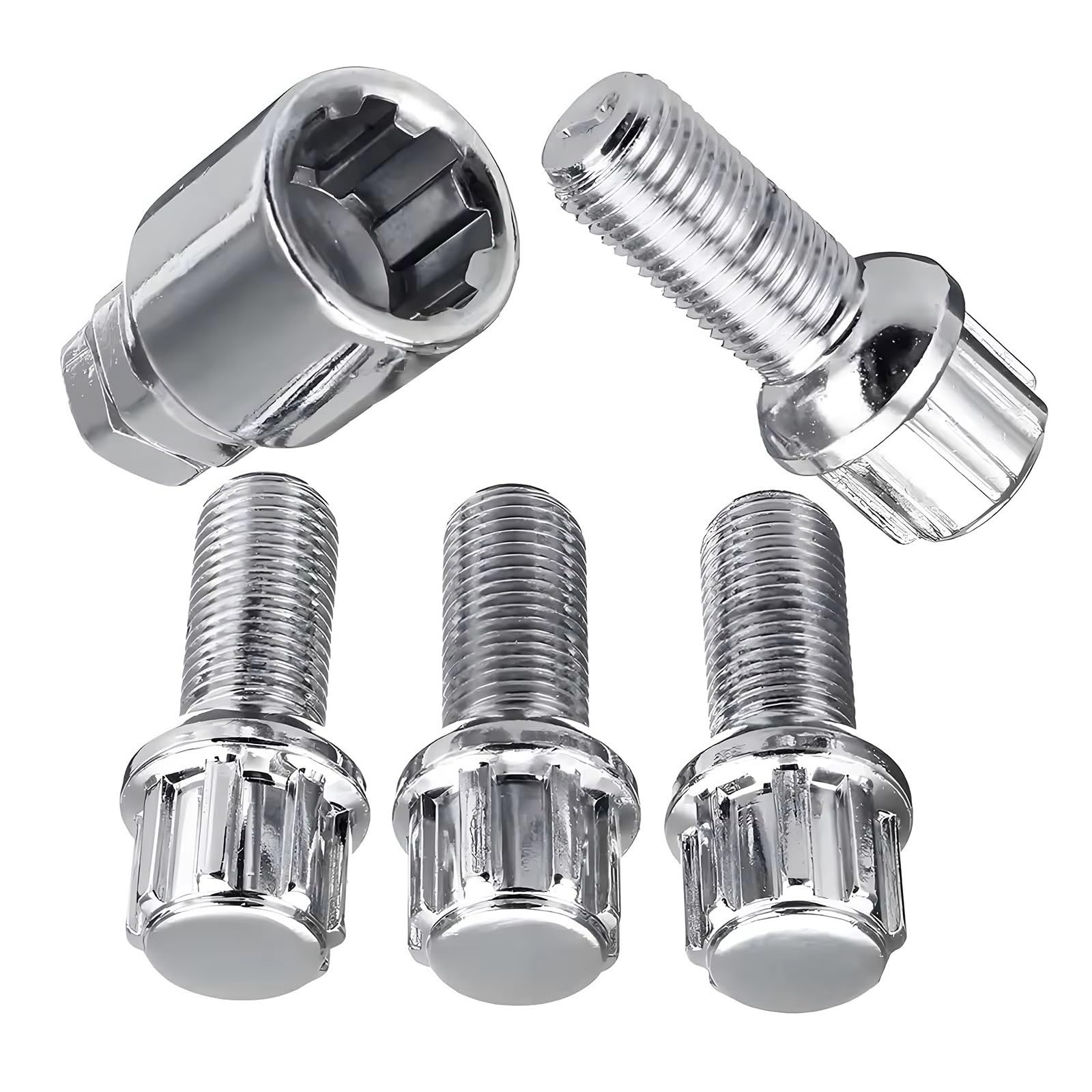 Tornillos rueda Volvo S80 tuercas accesorios llantas coche juego tornillo cubo 6