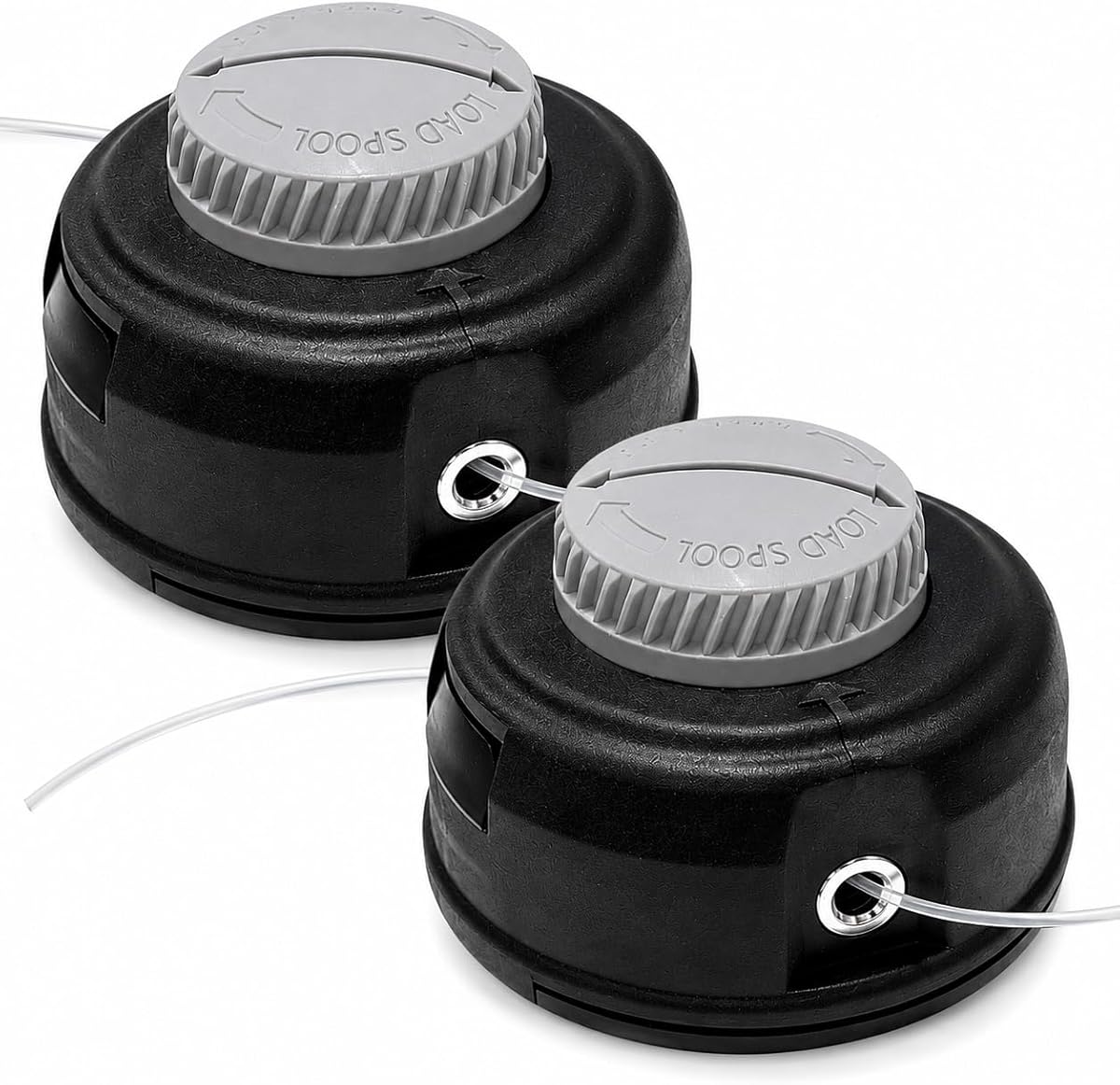 2Pc Arborless Trimmer Head for Ryobi RY4CCS 4 Cycle Curved Shaft Gas Trimmer RY252CS RY252CSVNM 25 cc 2-Stroke Trimmer,Replacement 311759011 for Homelite 26CC ut26csl3vnm