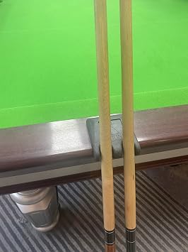 Portable Billiards Snooker Stick Rack Pool Cue Holder Stand for 2 Pool Cues (Black)