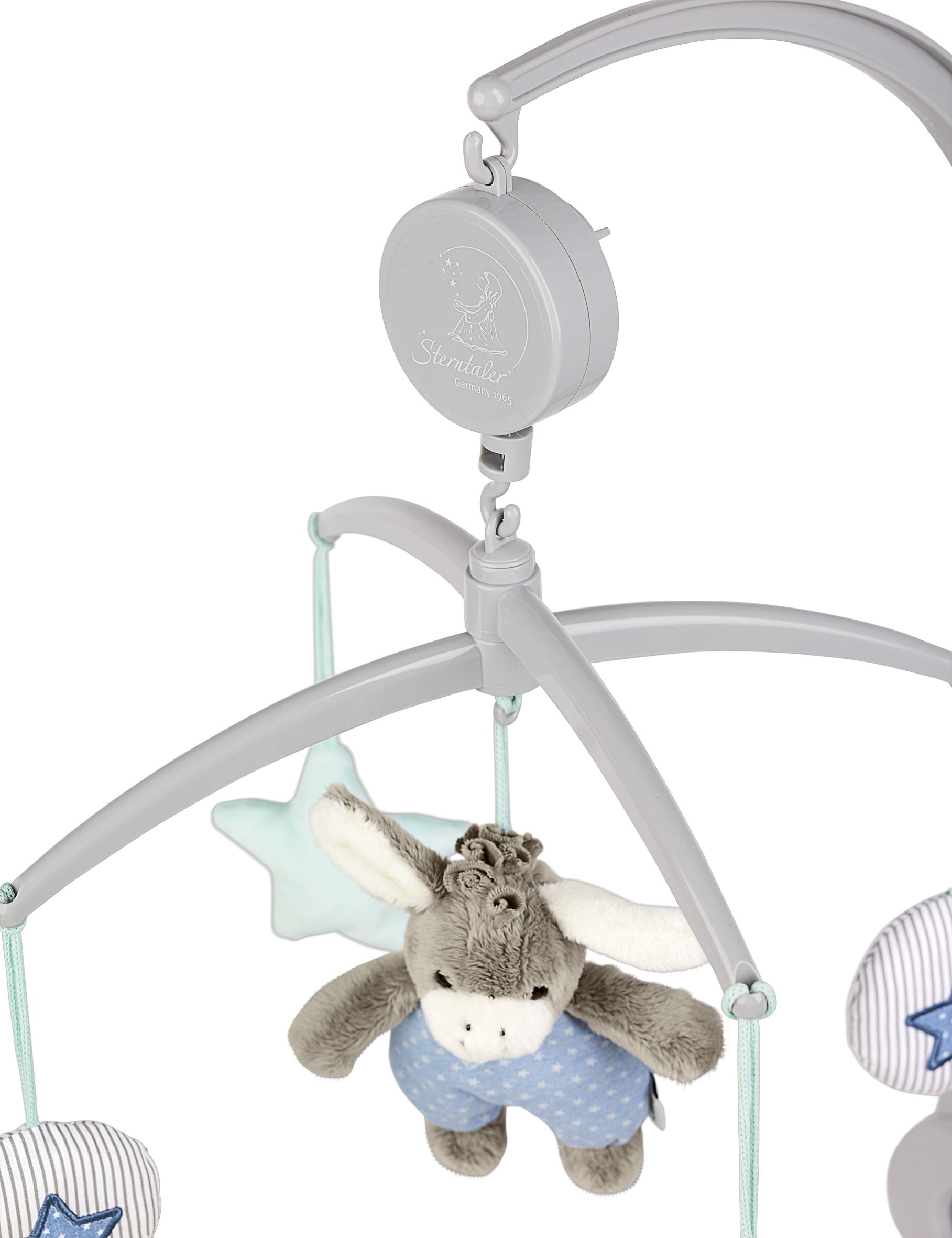 Sterntaler Mobile Esel Emmi, Gestänge, Spielwerk, Mobile-Figuren, Alter: Für Babys ab der Geburt, Mehrfarbig, 1 Stück (1er Pack)