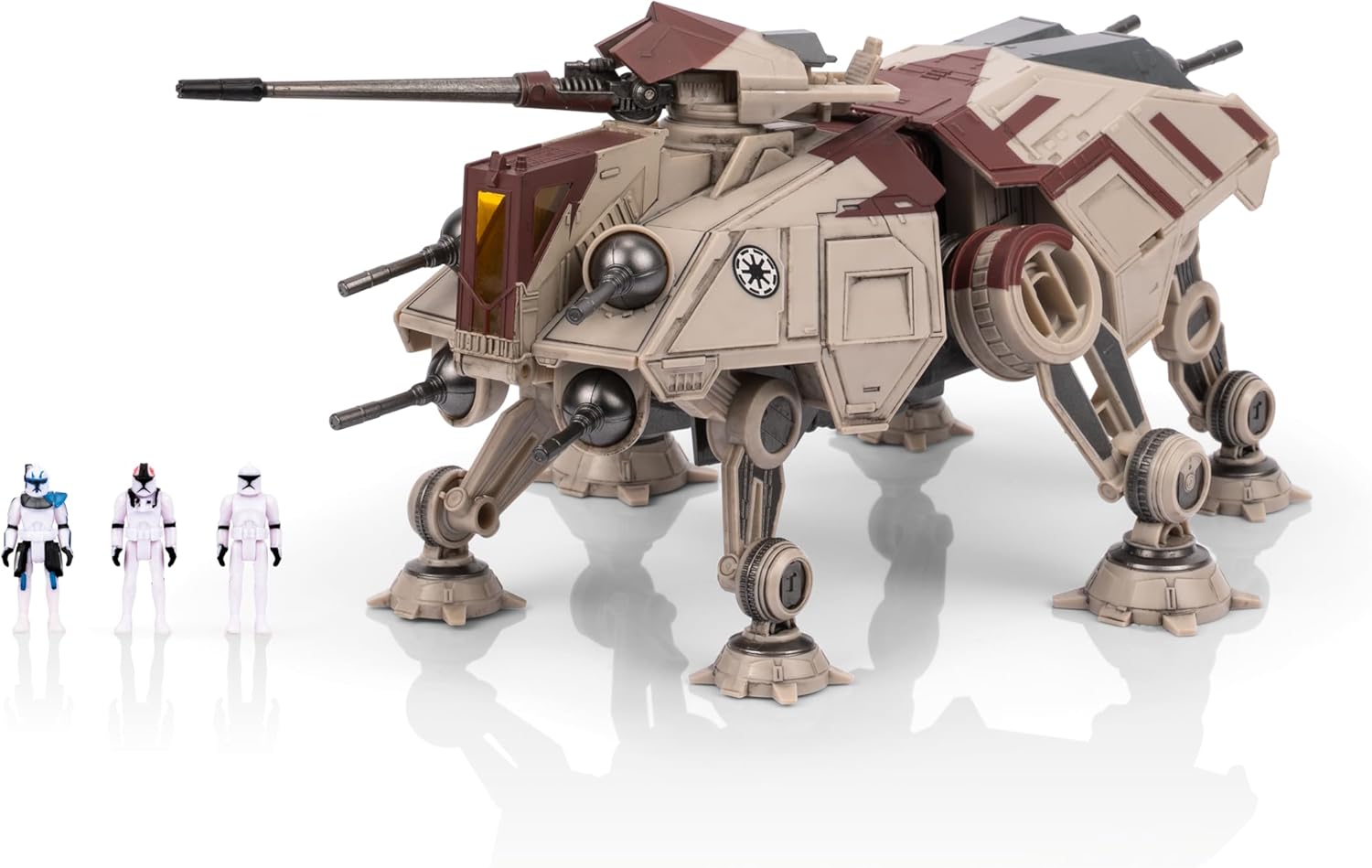 Star Wars Micro Galaxy Squadron Republic Attack Force Bundle Set - Deluxe Battle Pack with Five Vehicles Nine 1-Inch Micro Figure Accessories - Image 7