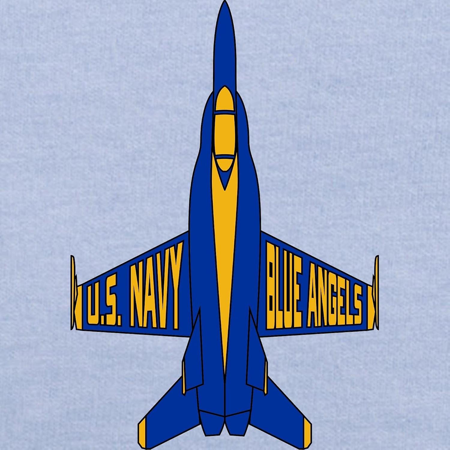 CafePress U.S. Navy Blue Angels Jet Toddler T Shirt Cute Toddler Graphic Tee, 100% Cotton