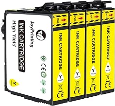 604XL Ink Cartridges Replacement for Epson 604 Ink Cartridges for Expression Home XP-2200 XP-2205 XP-3200 XP-3205 XP-4200 XP-4205 WorkForce WF-2910DWF WF-2930 WF-2935 WF-2950 (4 Yellow)