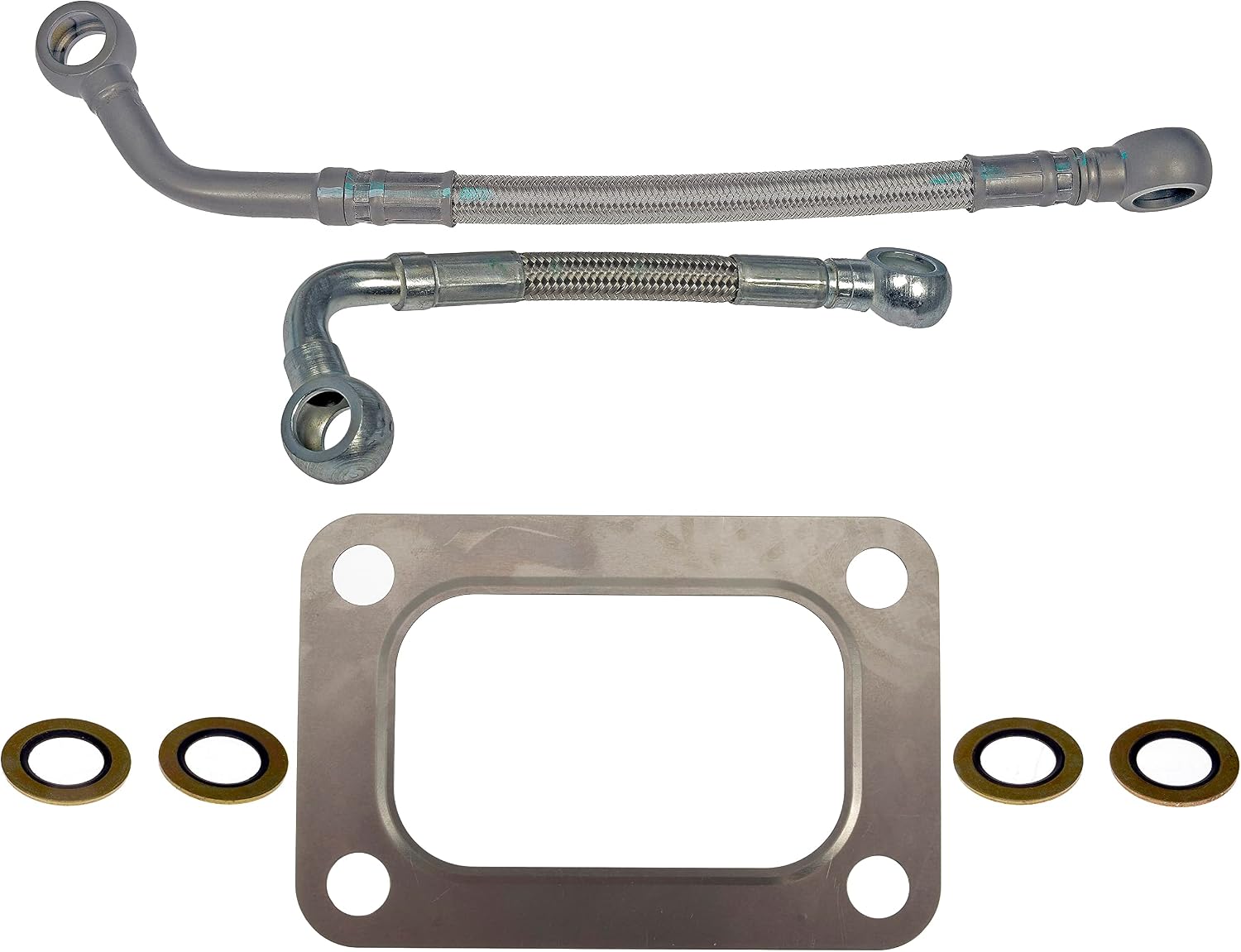 Dorman 667-050 Turbocharger Coolant Supply/Return Line Kit Compatible with Select Dodge/Ram Models