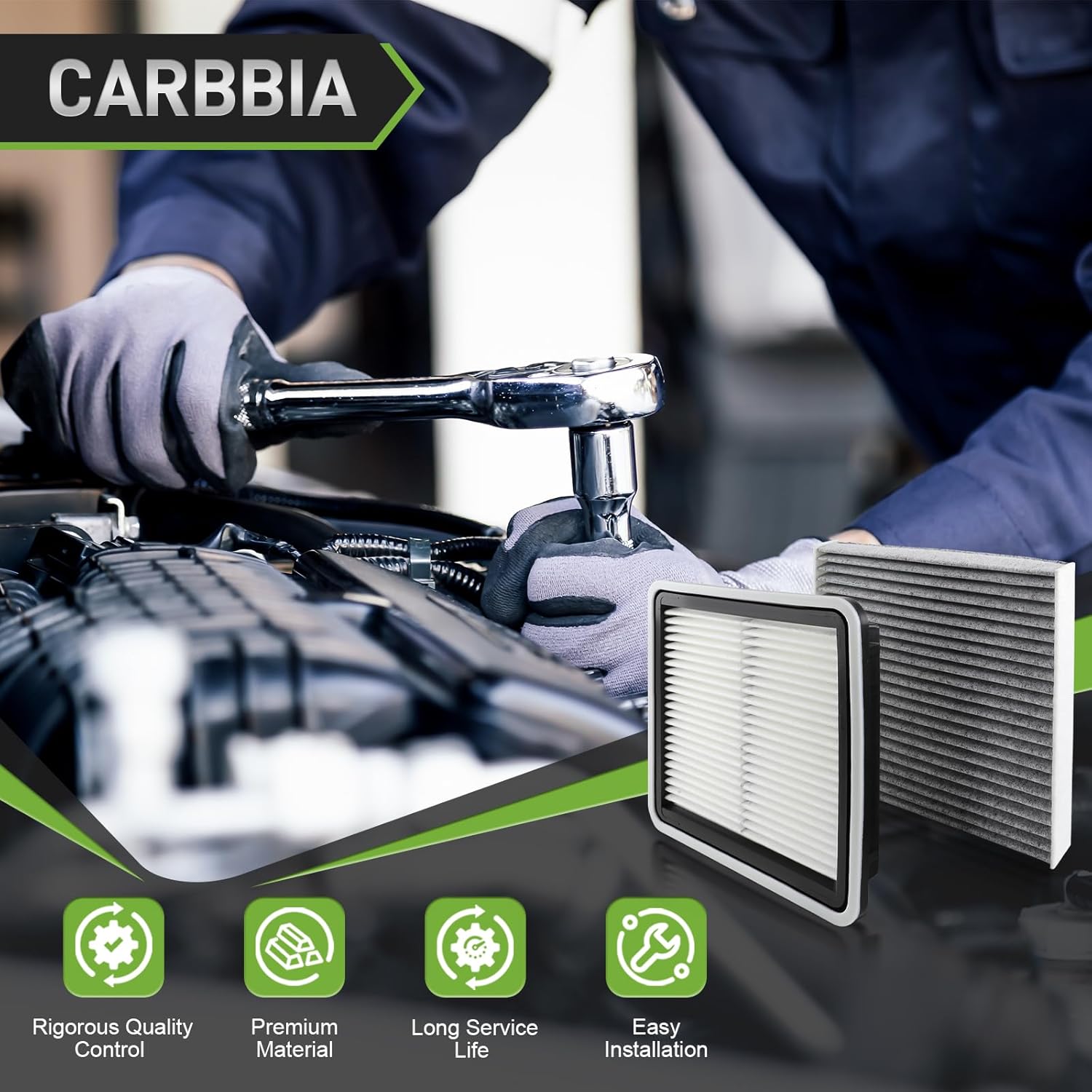 Cabin Air Filter Engine Air Filter Compatible with Subaru Legacy 2010-2019 Compatible with Outback CA9997 CF10285 16546-AA10A 87139-YZZ20 DWP35592 DWP35667 F3984 CAF1816 AF5592 C35667 A35592