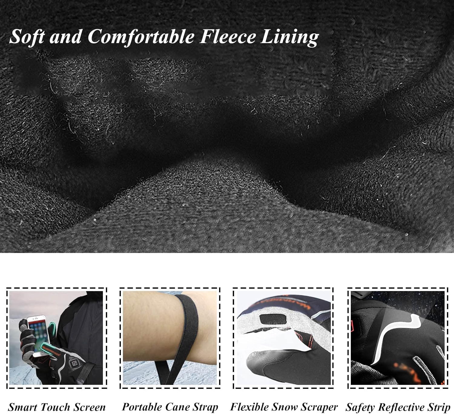 Heated Gloves Men Women,Electric Rechargeable Battery Gloves for Motorcycle Cycling Riding Hunting Fishing Camping Hiking,Ski Snow Work