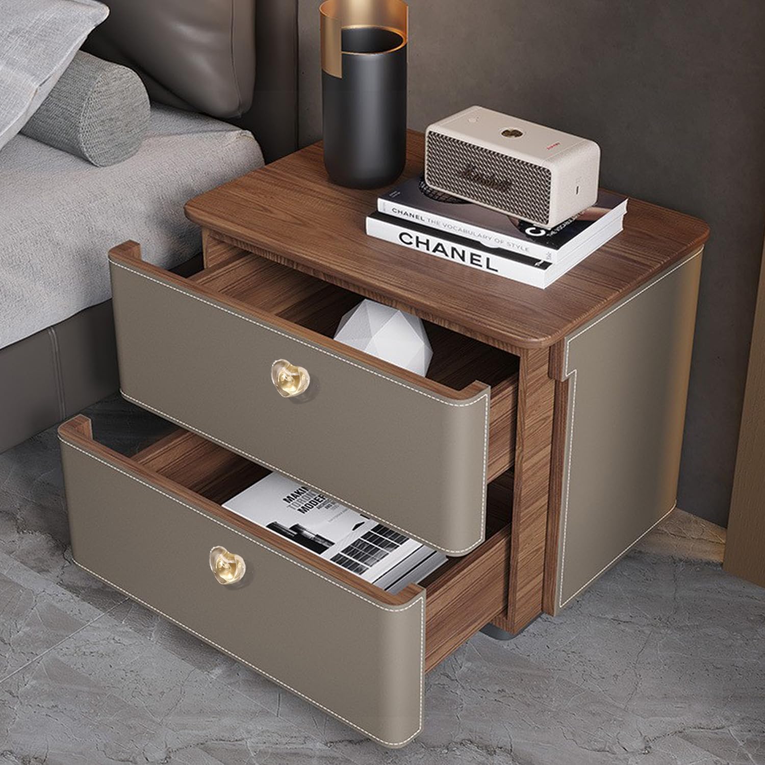 MAXWOLF Heart-Shaped, Vintage-Inspired Crystal Brass Cabinet Knob | Elegant Single-Hole Hardware in Crystal & Brass | Romantic Home Decor for Kitchen/Bath Cabinets & Modern Chic Interiors (6)