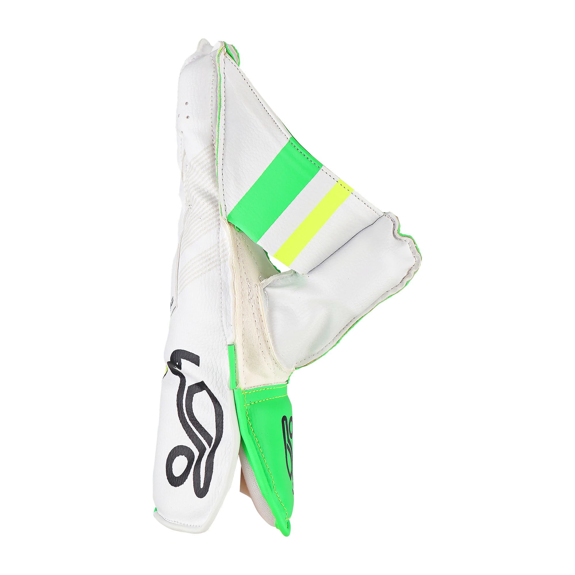 Kookaburra Hat LC 4.0 Wicket Keeping Handschuh, Größe Erwachsene, Grün/Gelb/Weiß