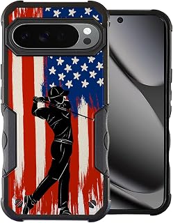 Google Pixel 10 / Pixel 10 Pro Case – Durable Hybrid Protective Cover – Shock Absorbing and Scratch Resistant – Golf by CasesOnDeck
