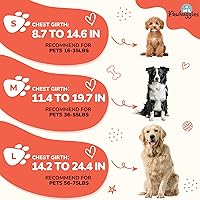 Vista 5 de Arnés para perro para perros medianos, rayón derivado de bambú 90%, poliéster 10% arnés para perro sin tirones, arnés ajustable para perros