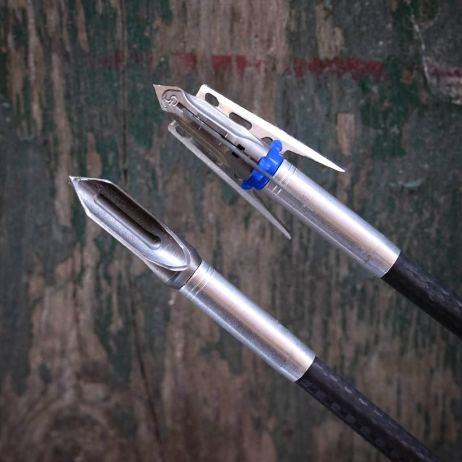 G5 Deadmeat V2 Expandable 3-Blade Broadheads | 3-Pack | 100/125 Grains | Razor Sharp 1.5" Cutting Diameter Mechanical Blades | Screw in | Compound & Recurve Compatible | 1 BMP Practice Tip Included