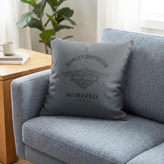 Northwest Harley-Davidson Tapestry Throw Pillow, 18 x 18 in