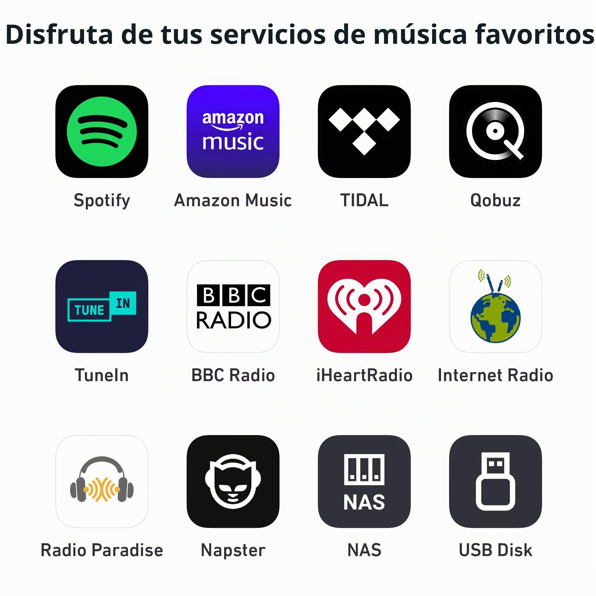 Arylic Receptor de audio AirPlay S10+, estéreo multihabitación con salida SPDIF, transmisor de música WiFi y Bluetooth, transmite música HD sin pérdidas desde Spotify, Amazon Music, Tidal, etc.