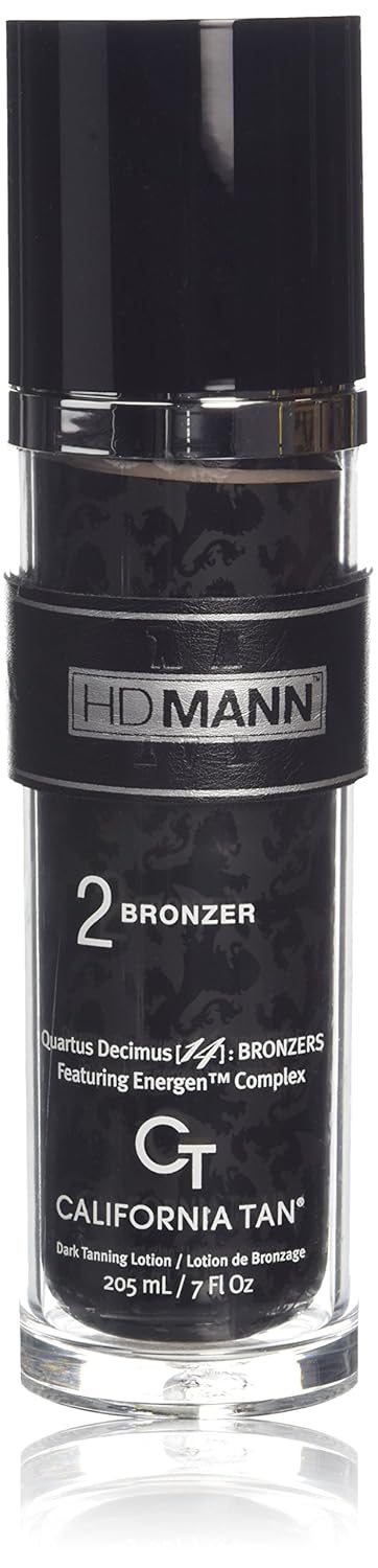 California Tan HD Mann, Step 2, Tanning Lotion 7 Ounce