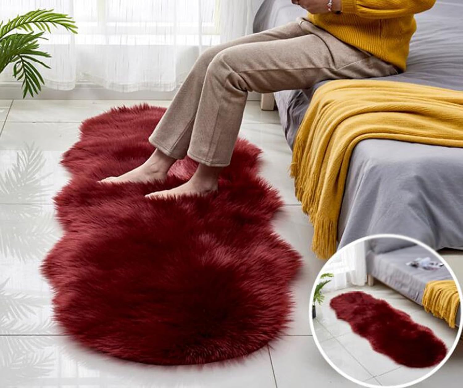 Rubber molding System, Soft and Quick Comfortable Floor mat B in Multi-Size 60x120cm (P 60x180cm)
