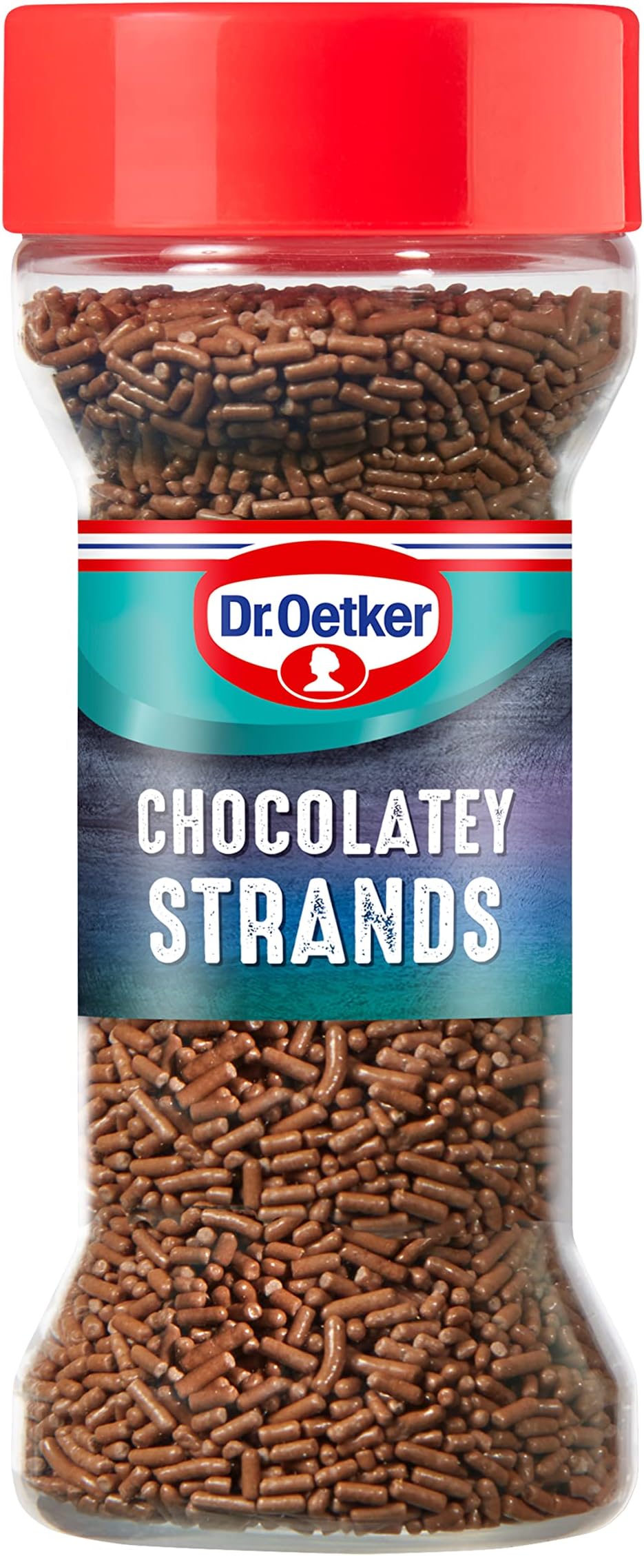 Dr. Oetker Chocolate Strands, 55 Grams Jar
