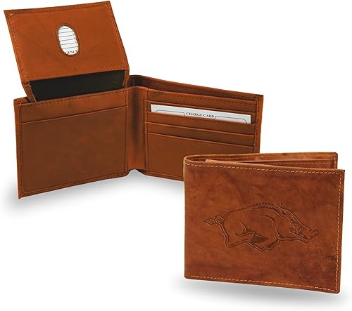 Vista 9 de Rico Industries NCAA Alabama Crimson Tide - Billetera de cuero con relieve