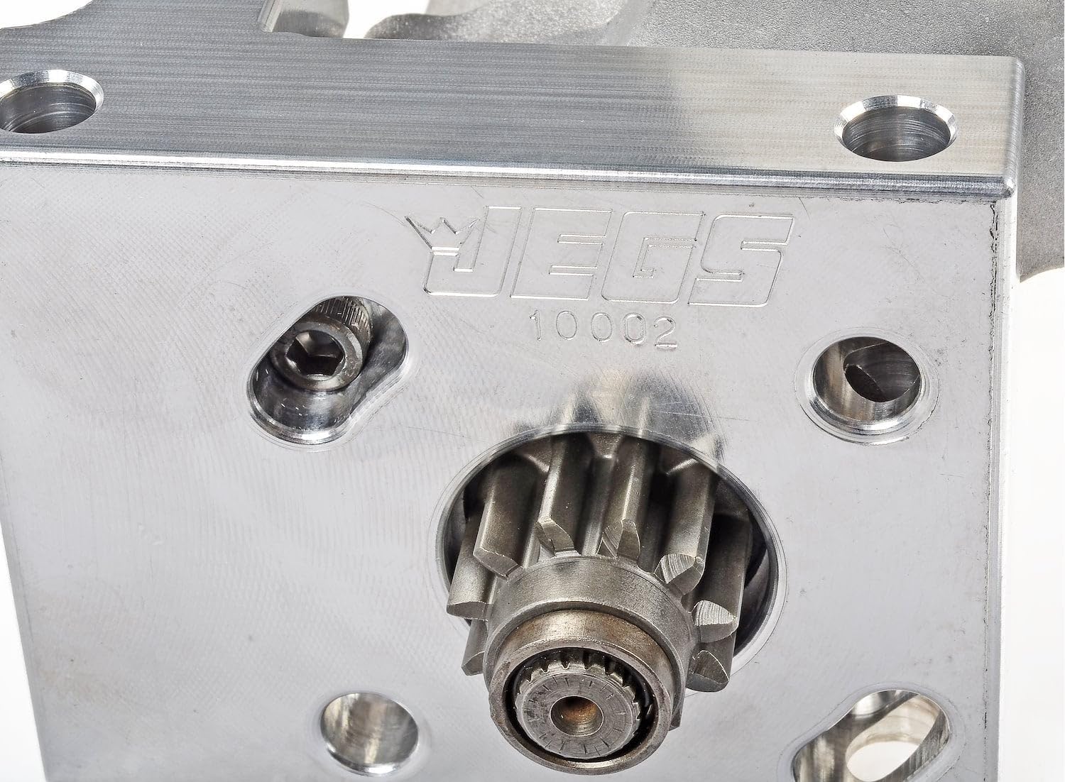 JEGS Prostarter Starter | 4.4:1 Gear Reduction | For Small Block and Big Block Chevy Engines | Offset Mounting | Fits 168-Tooth Flexplate/Flywheel | Up To 12.5:1 Compression | Made In USA