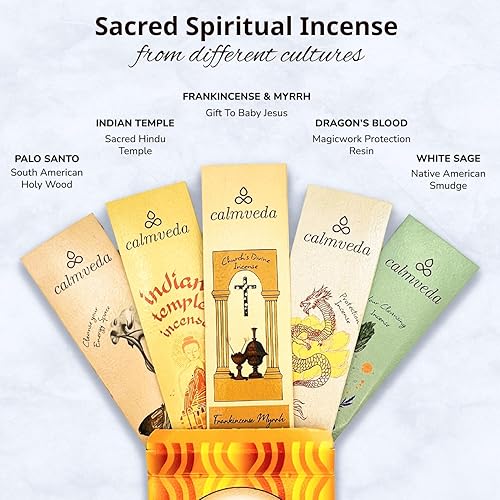 Miniatura 3 de Varillas de incienso natural (5 variantes) sin carbón, varillas de inscentaje, hechas de flores recicladas, varillas de incienso sagradas de todas