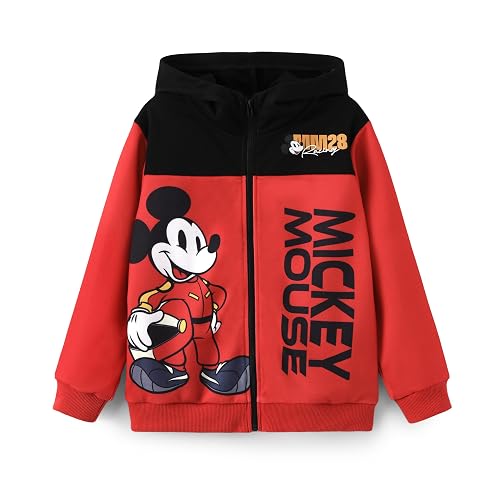 Disney Boys Zipper Hoodie Toy Story Sweatshirt Cars Jacket Cardigan