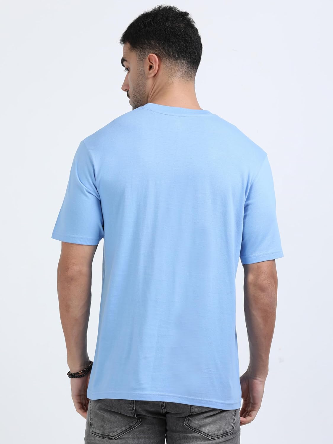 Tahrr & Me Men’s Bamboo Cotton Tee Shirt T Shirt | Relaxed Fit Stretchable T-Shirt | Ultra Soft Fabric Moisture Wicking - Image 6