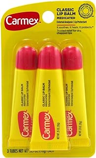 Lip Balm - Original Formula Tube - Classic Medicated Lip Balm - 0.35 Ounce (Pack of 12)