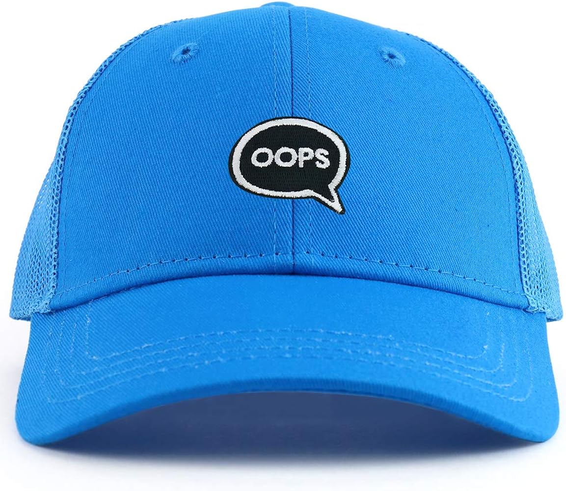 Amazon.com: Armycrew Oops Patch Youth Size Cotton Twill 6 Panel 