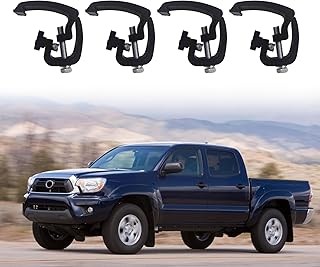 Set of 4 Truck Bed Clamps for Truck Topper/Cap/Camper Shell compatible with Toyota 2nd