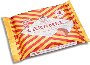 Tunnock's Caramel Wafers - Milk Chocolate (Pack of 4 Wafers) 120g
