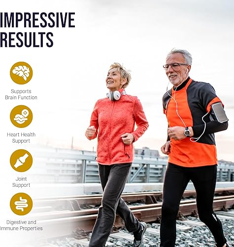 Miniatura 6 de ivvion Curcumina de cúrcuma orgánica de 1950 mg con suplemento de pimienta negra y jengibre, 95% curcuminoides estandarizados, cápsulas de cúrcuma,