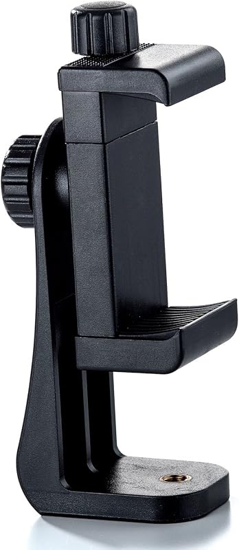 Adaptador de trípode para teléfono celular, adaptador de trípode para soporte universal para teléfono inteligente WixGear para todos los teléfonos inteligentes