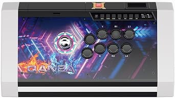 Qanba Q3 Silent Obsidian Arcade Joystick ME Multifunction Edition Qanba Q3 Silent Obsidian Arcade Joystick ME Multifunction Edition PC Compatible Top Model Q3MF-GV with Gravity Mechanical Shaft