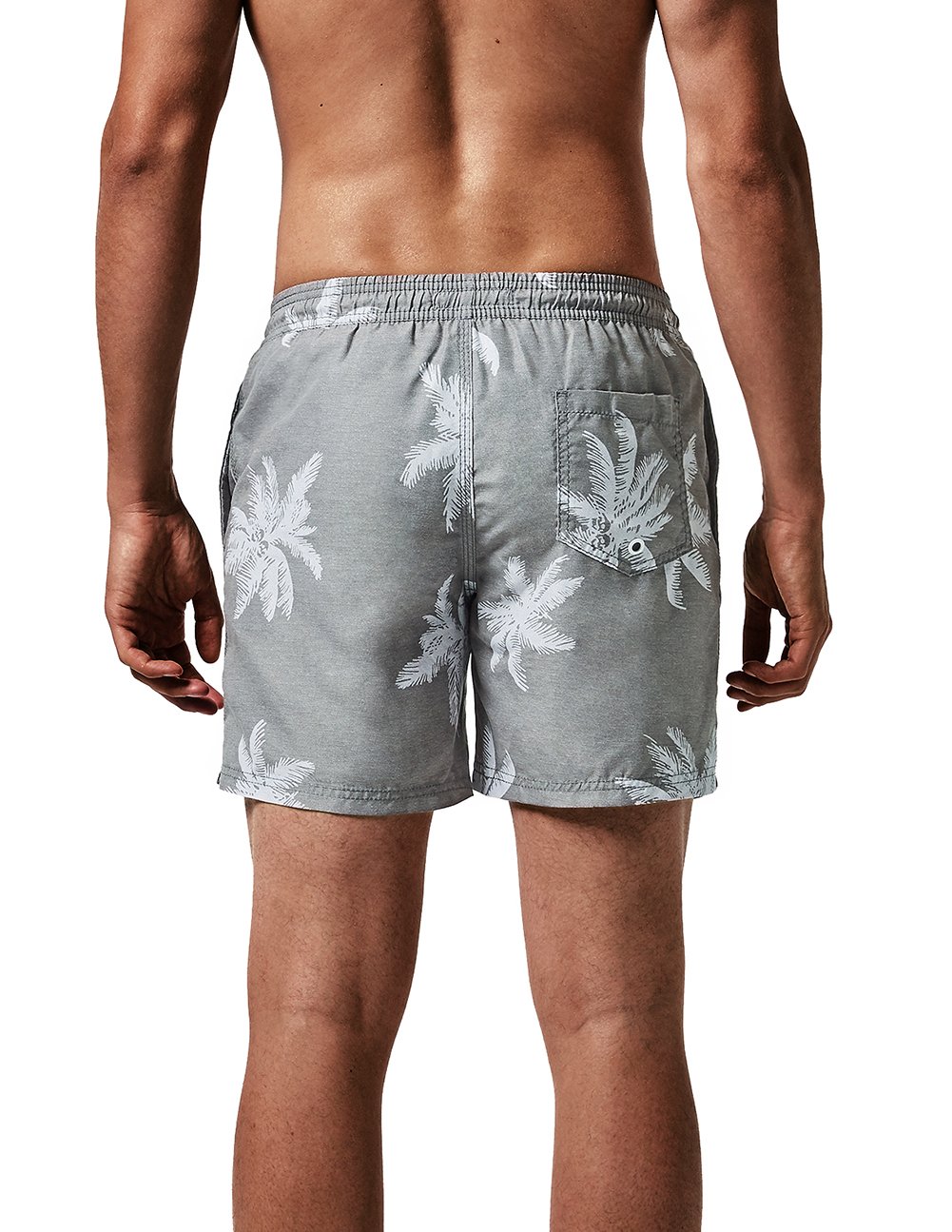MaaMgic Pantaloncini da Bagno da Uomo Asciugatura Veloce Costume da Bagno per Surf sulla Spiaggia Multi-funzioni Allenamento casa con Fodera in Mesh con Fodera in Mesh