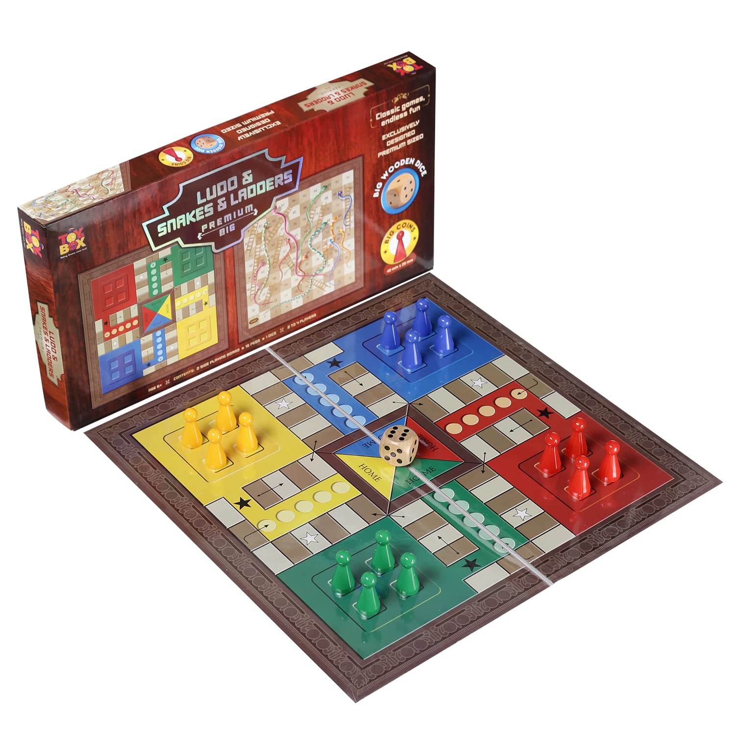 See full amazon price history chart for Toysbox Ludo and Snakes & Ladders Premium Big Classic Board Game to Play with Kids and Adults Toysbox Ludo and Snakes & Ladders Premium Big Classic Board Game to Play with Kids and Adults (B07PL6RYQY) Amazon Price History, Amazon Price Tracker