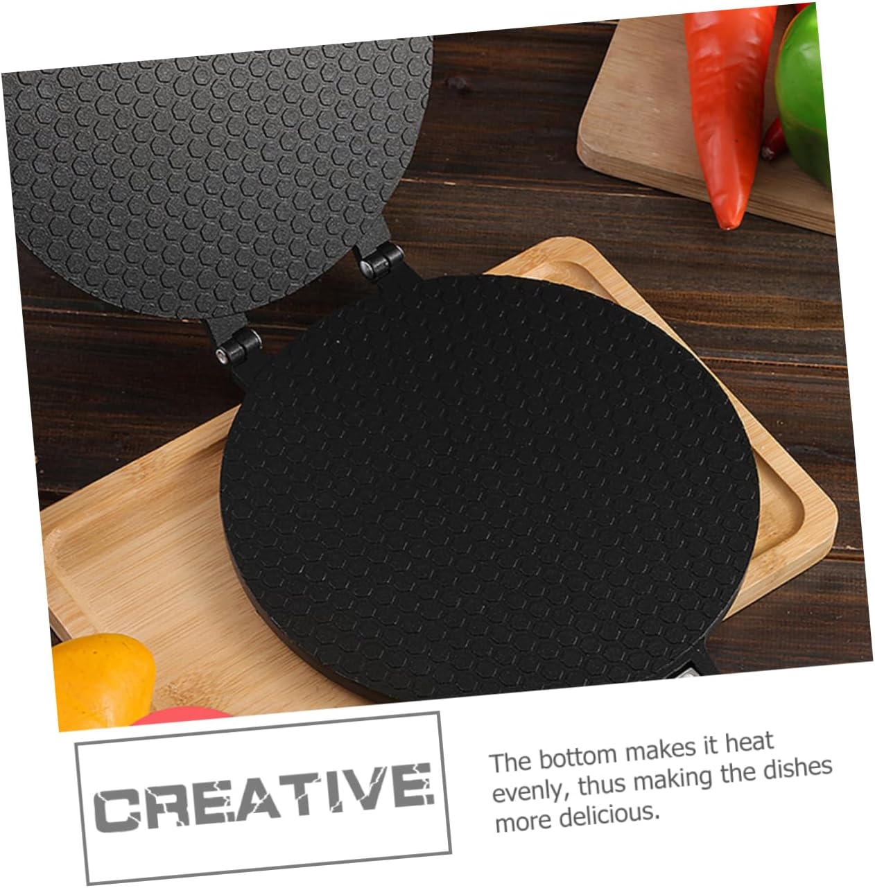 Egg Roll Cooking Pan Creative Maker Pancake Molding Pan Metal Omelets Maker Non-stick Cookware