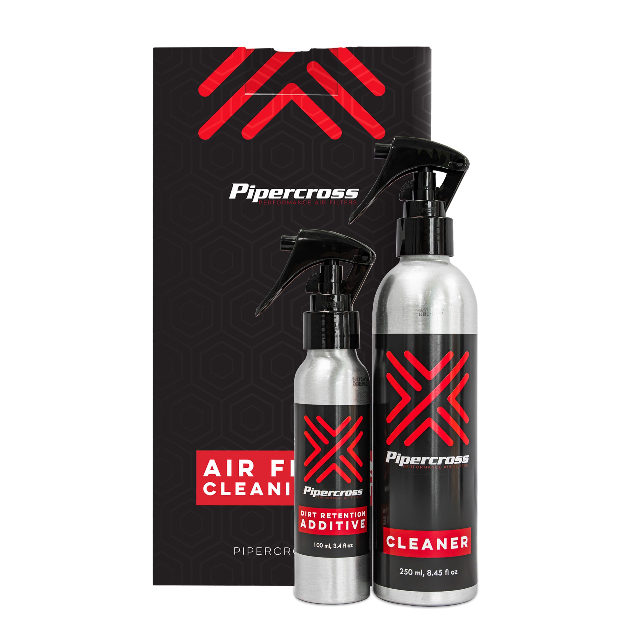 Sponsored Ad – Pipercross C9000 Car Air Filter Cleaning Kit | 250ml Filter Cleaner + 100ml Dirt Retention Additive | Cleans, Re-Oils & Restores Performance | Easy-to-Use Spray Bottles | For All Universal Car Filters