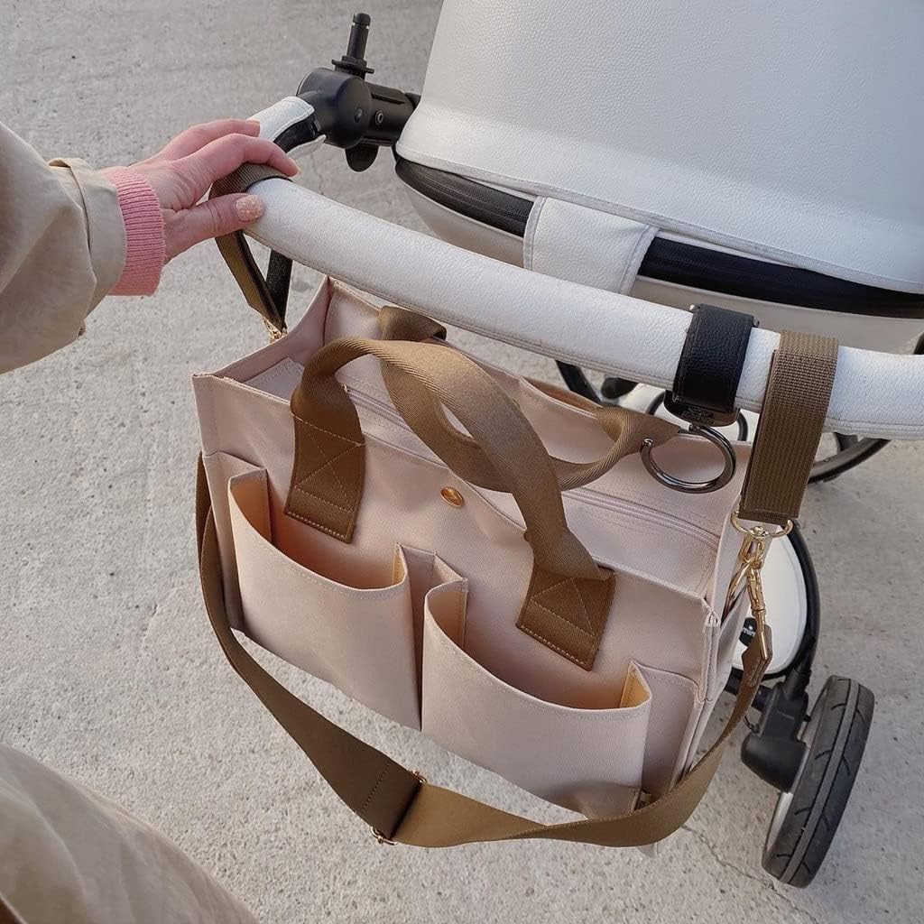 Large-capacity Multi-function Portable Shoulder Mother Pack Stroller Hanging Bag image 5