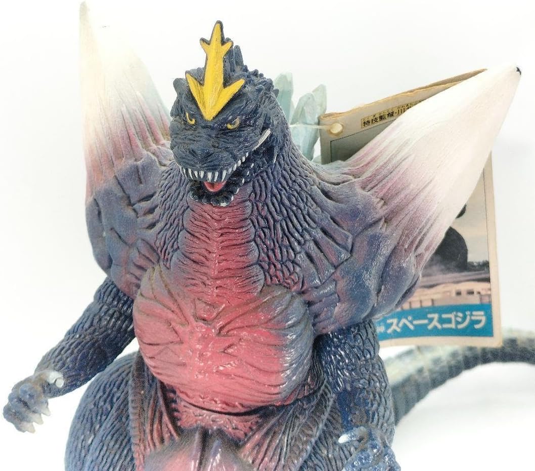 ゴジラ vs スペースゴジラ タグ付き ソフビ フィギュア 東宝 1994年製