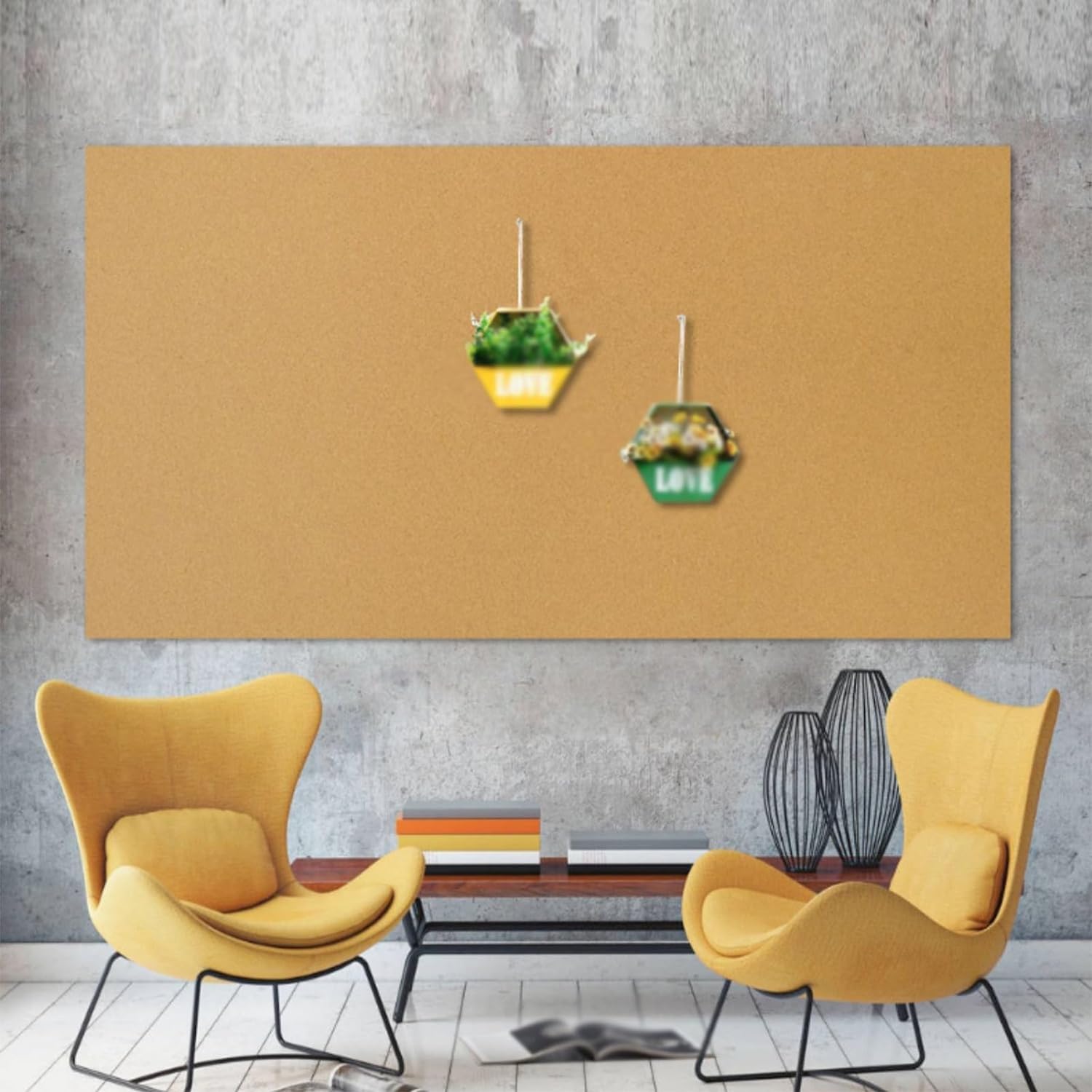 Tableau d'affichage en liège, Rouleau de Panneau en liège Autocollant, Feuilles d'affichage murales découpables