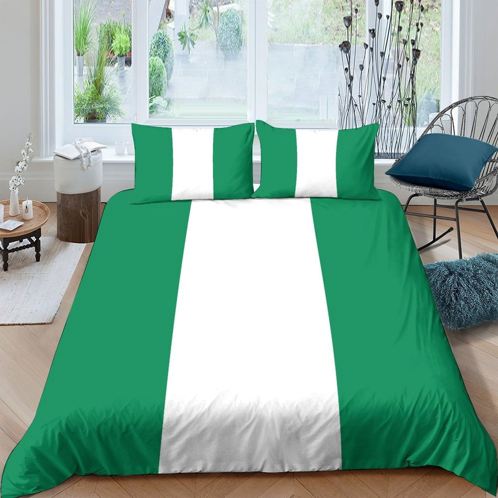 Nigéria ensemble de literie housse de couette respirante 3 pièces 260x220 grand lit super king