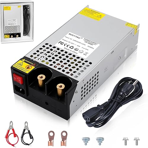 Fuente de alimentación conmutada de 12V 1000W 83A Adaptador de fuente de alimentación universal Convertidor de transformador Convertidor de voltaje