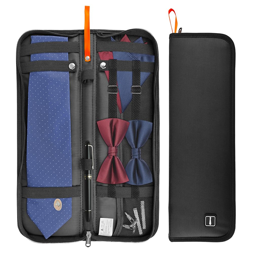 Krawattenbox Reiseetui Herren Krawatte Geschenkbox Zylinderform Anti-Falten Aufbewahrung Business Geschenk Fliege Verpackung
