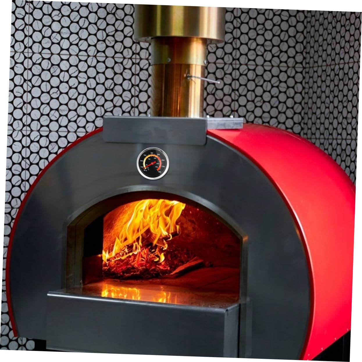2piezas Termómetros Bimetálicos De Acero Inoxidable Para Horno De Barbacoa Para Cocina De Hotel Uso De Pollo o Pavo