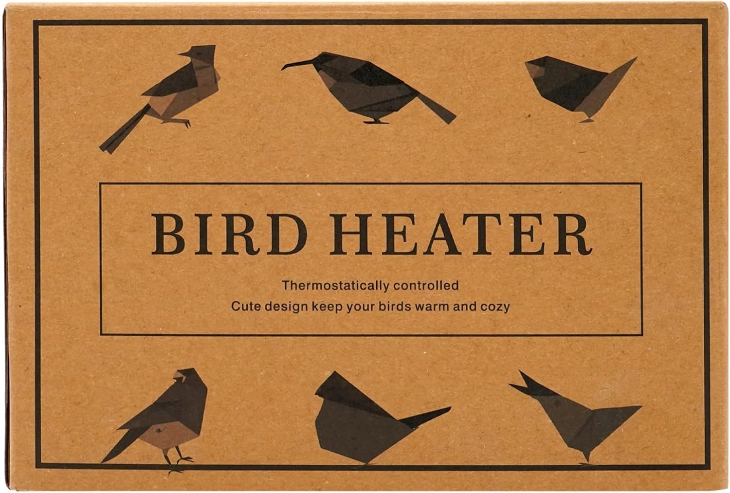 Calentador Para Jaulas de PáJaros, Plataforma Calefactora Para Perchas de PáJaros de 12 Voltios, Calentador TermostáTico Para PáJaros, IP67 Resistente Al Agua, Accesorios Para Jaulas de PáJaros