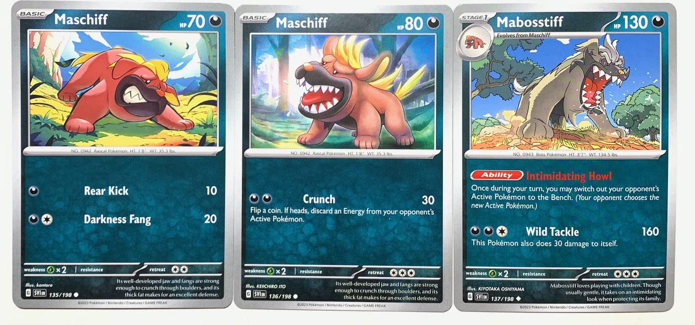 Amazon.com: Mabosstiff 137/198 - Scarlet & Violet